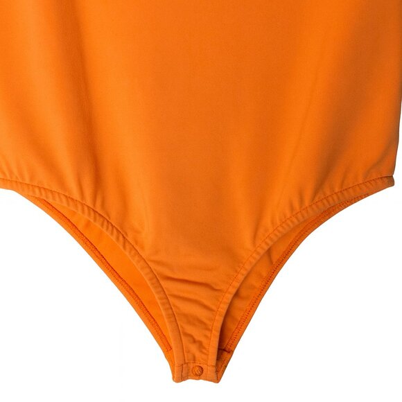 ZARA Bright Orange Bodysuit – Size S - Picture 2 of 5